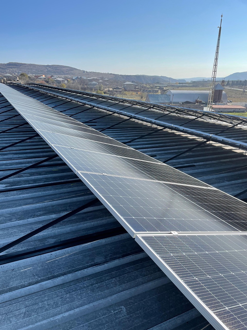 Logistikzentrum Düsseldorf – 850 kWp Dachanlage